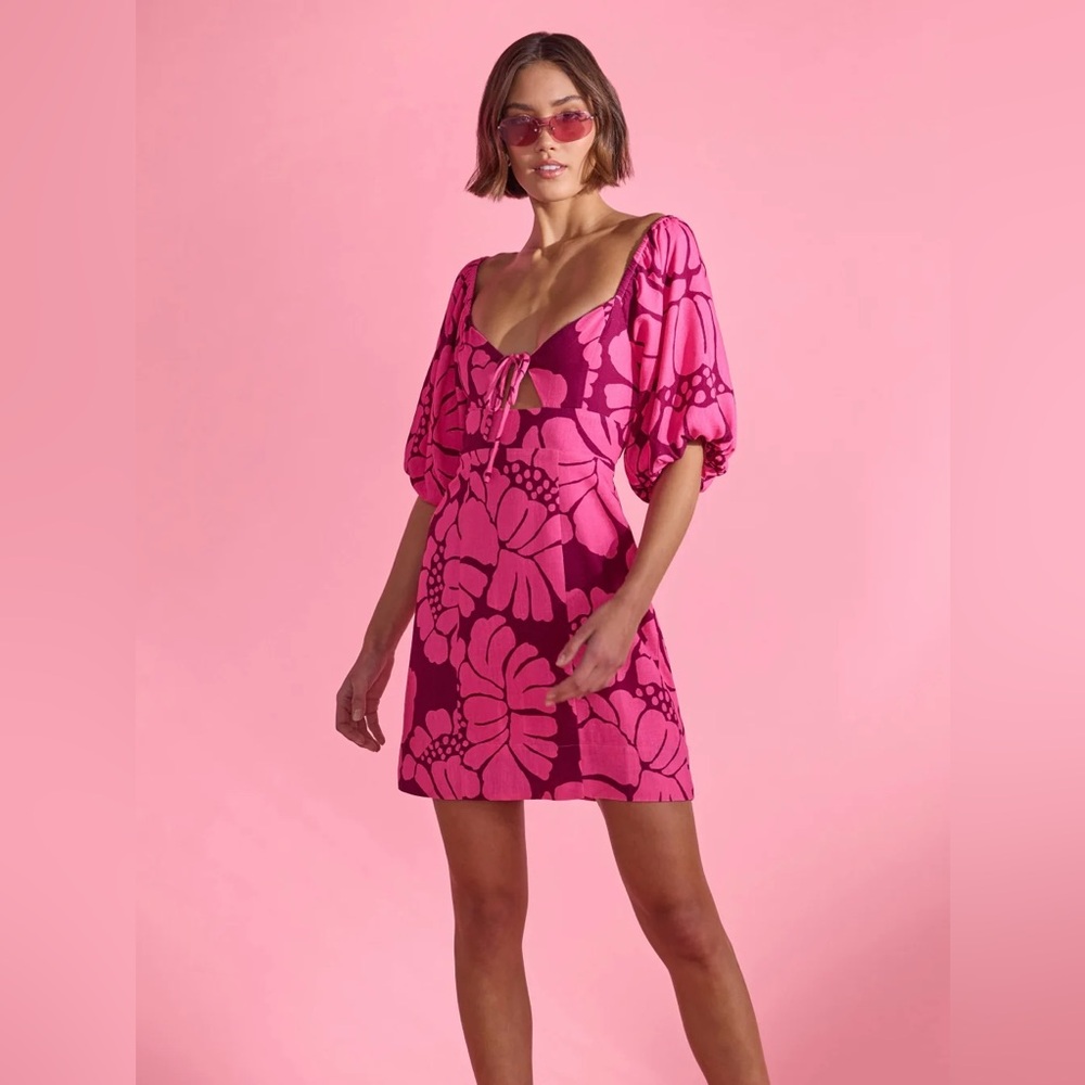 MinkPink Berry Persephone Mini Dress - Picture 4 of 6